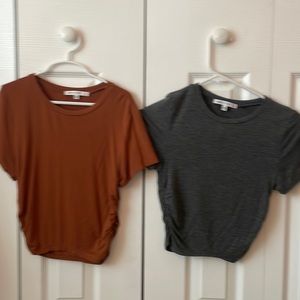 two crop tops
